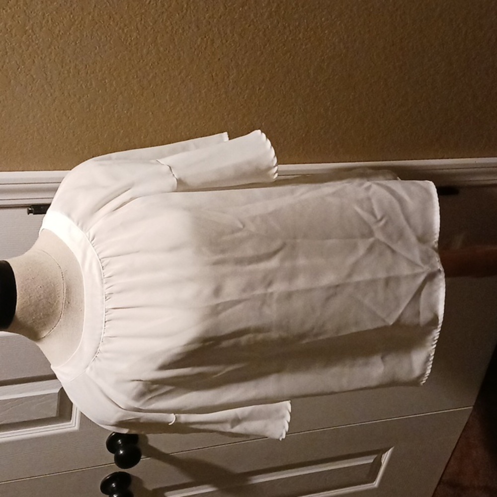 White dress blouse